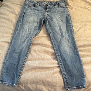 American Eagle Outfitters Blue Skinny Pants